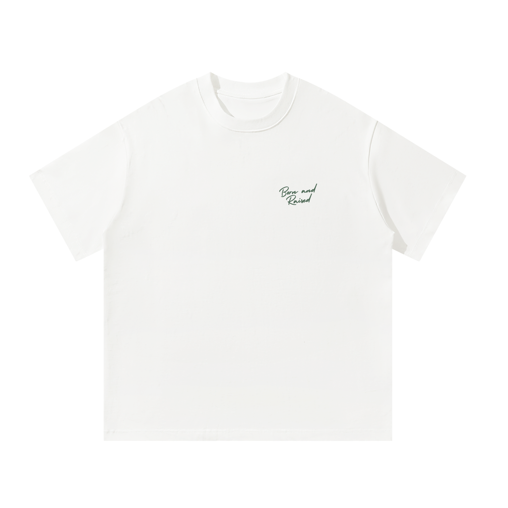 Staten Island Born and Raised Oversized Tee