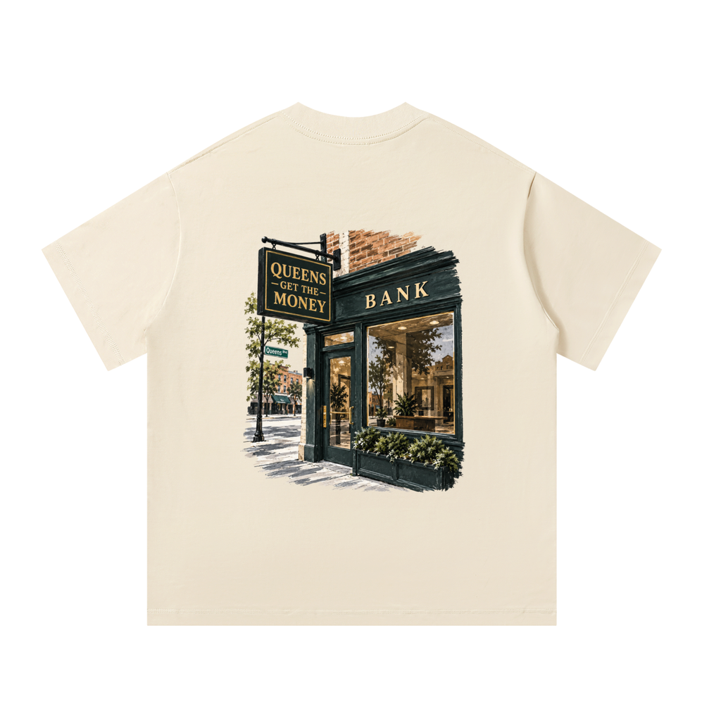 QGTM Bank Oversized Tee