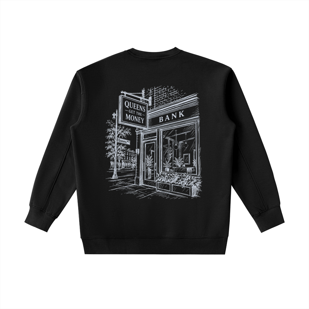 QGTM Bank Crewneck